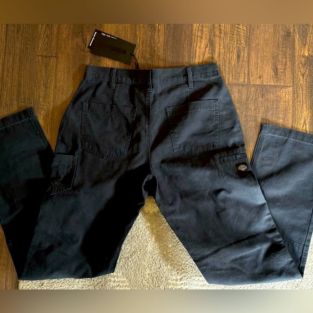 🔥HARLEY-DAVIDSON MENS Rugged, Mechanic woven pants. Limited edition, 32x34 - Picture 10 of 13
